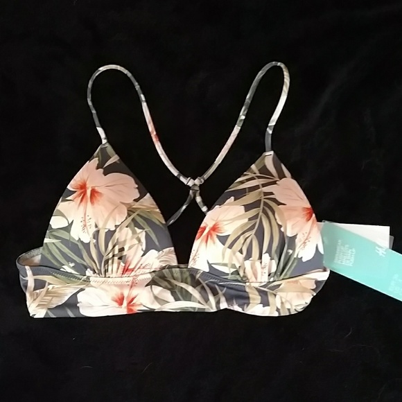 H&M Floral Bikini size 4 - NWT! - Picture 1 of 5